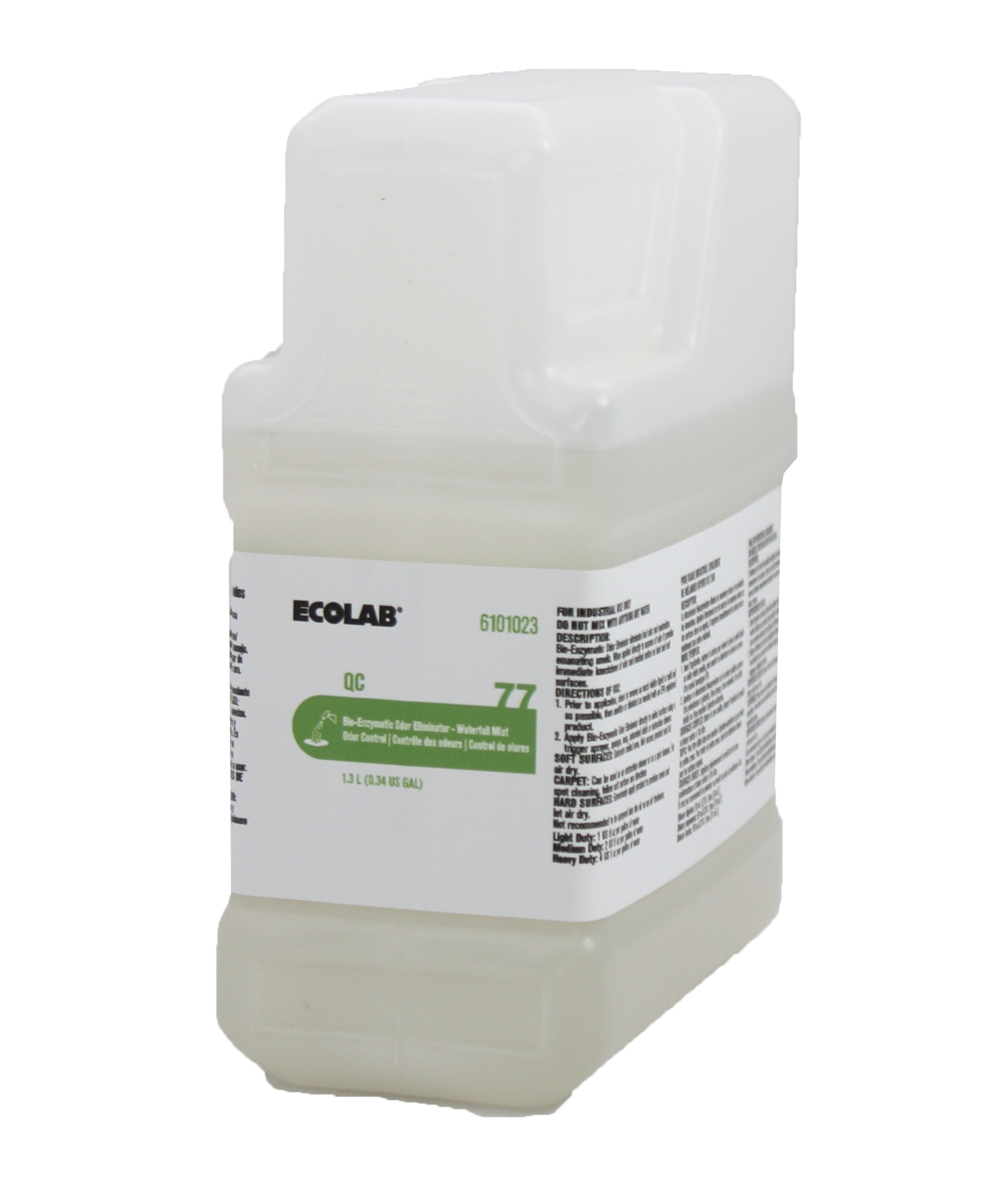 Enzymatic top odor remover