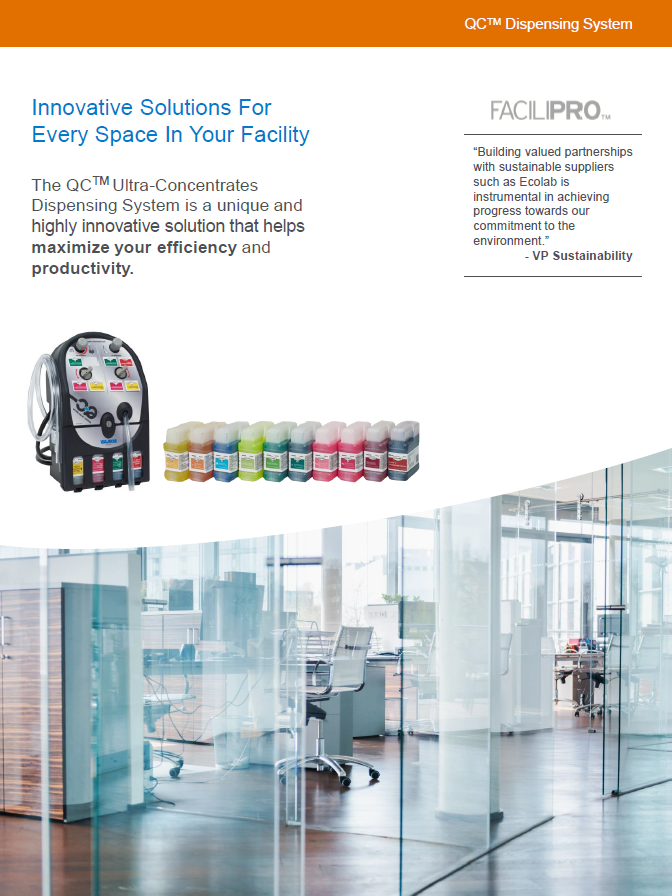 FaciliPro™ QC Dispenser Sell Sheet