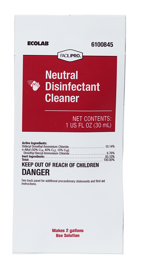 Facilipro Neutral Disinfectant Cleaner Pourpak