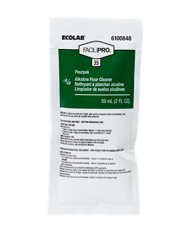 FaciliPro 35 Pourpak Concentrated Alkaline Floor Cleaner