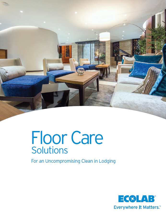 Ecolab Floor Care Solutions Brochure Lodging