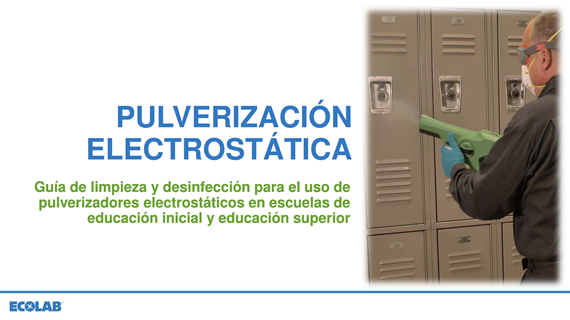Electrostatic Spraying Procedure Guidance - Education - Spanish